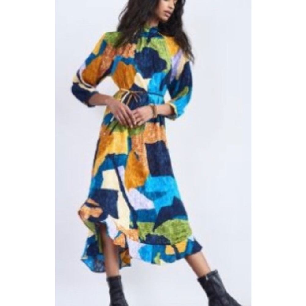 Maeve by Anthropologie Jessamine‎ Mock Neck Dress Size XS NWT